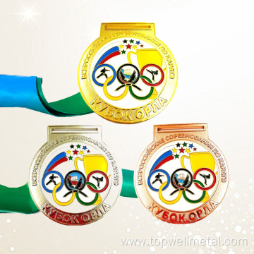 Blank medals custom 3D design Race metal